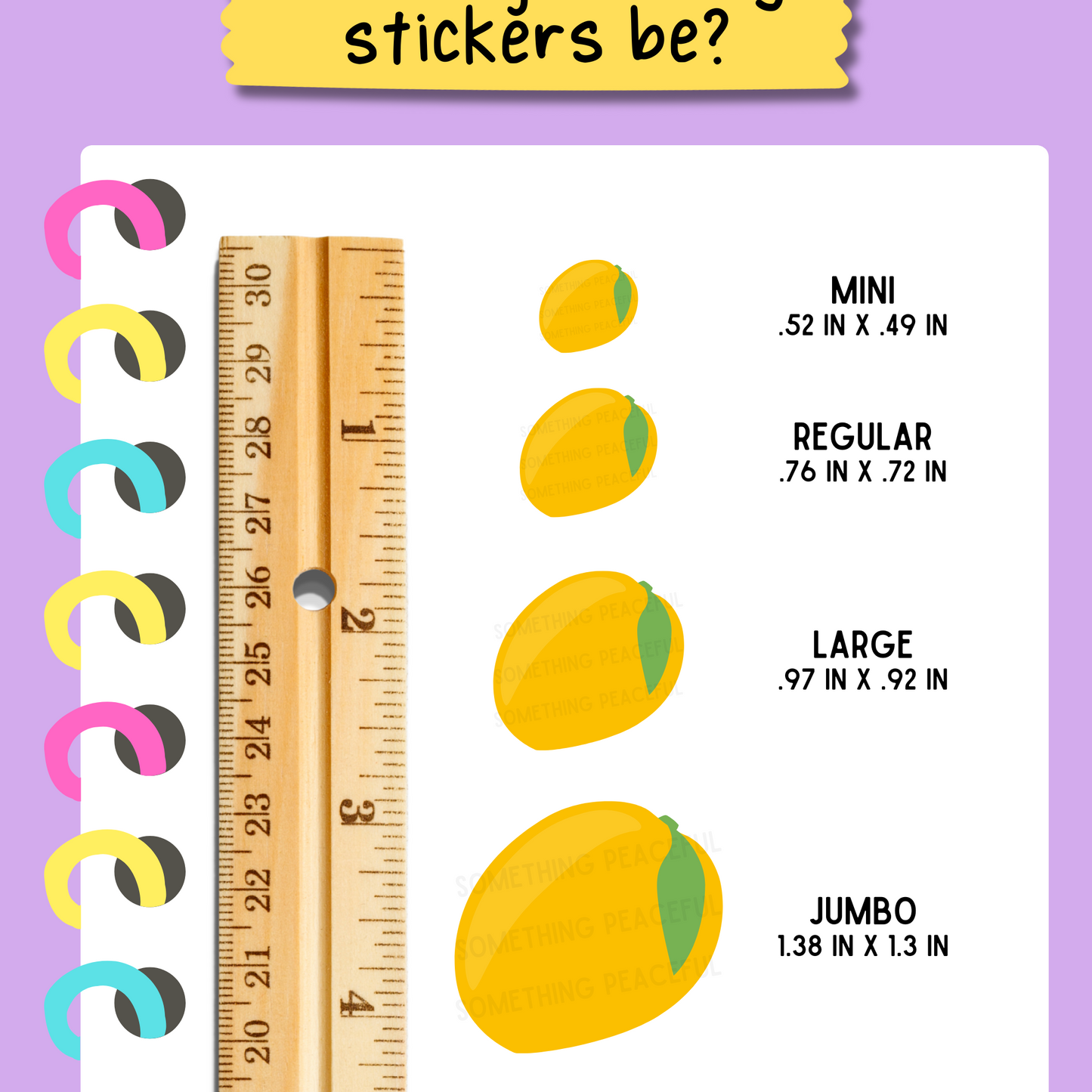 Mango Icons Sticker Sheet