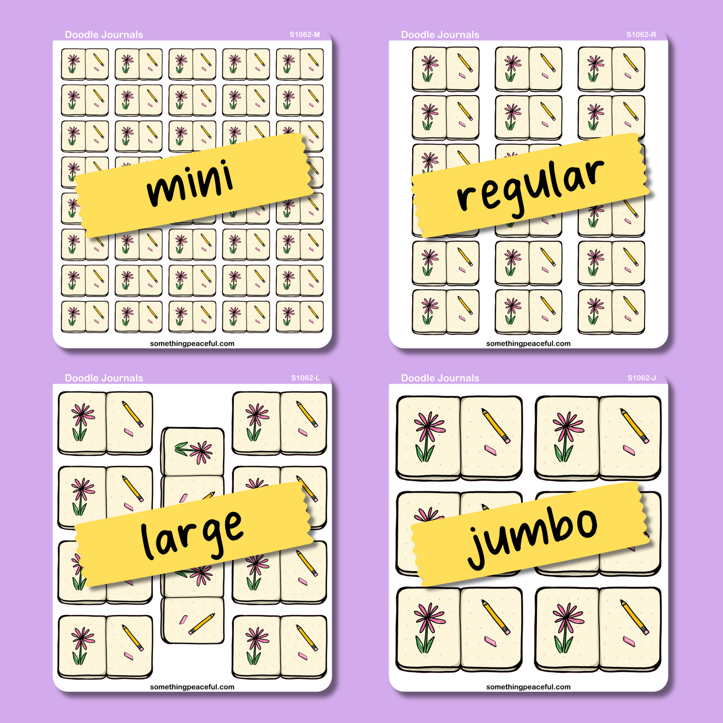 Doodle Journal Sticker Sheet