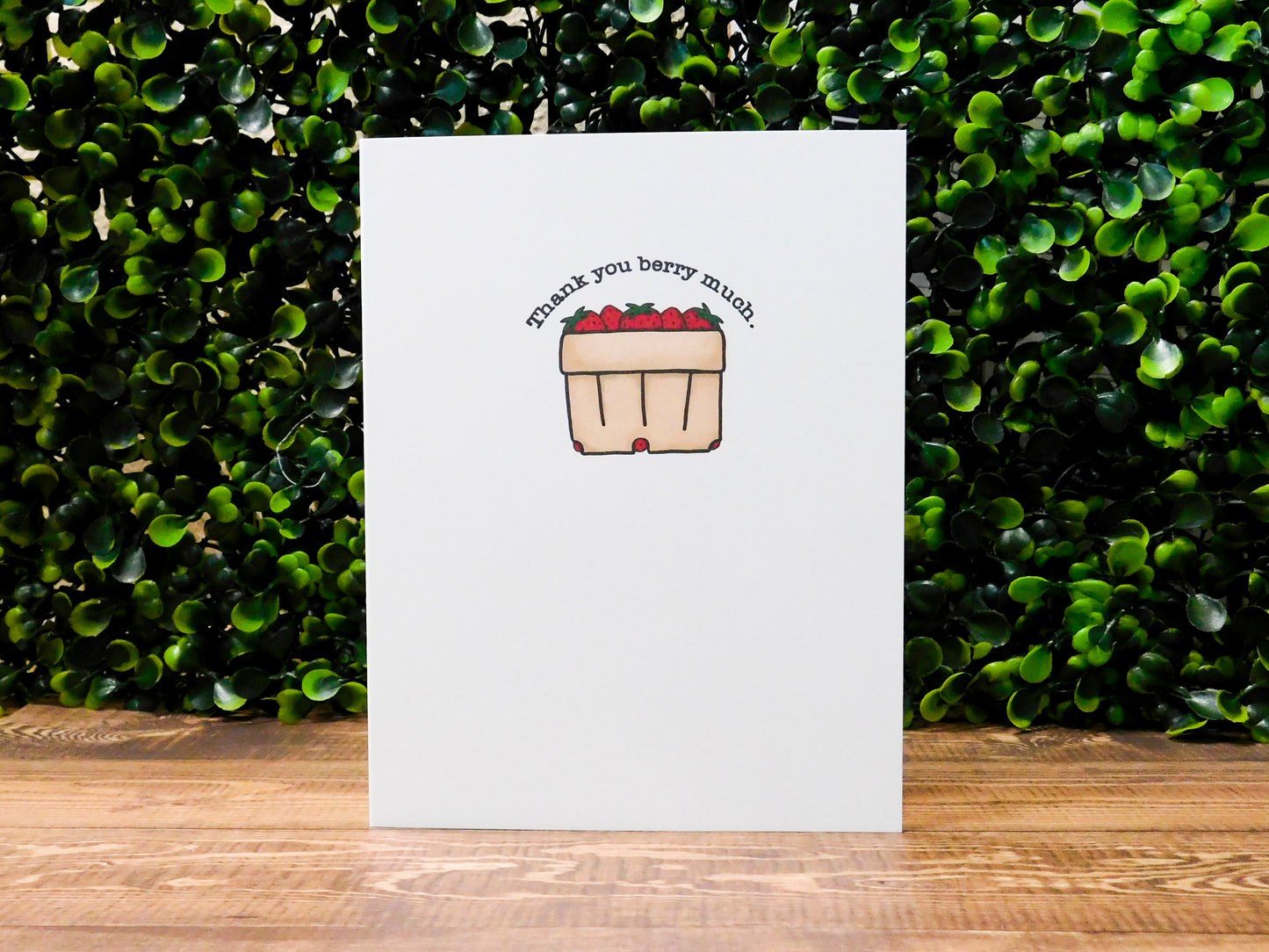 Thank You Berry Much Card
