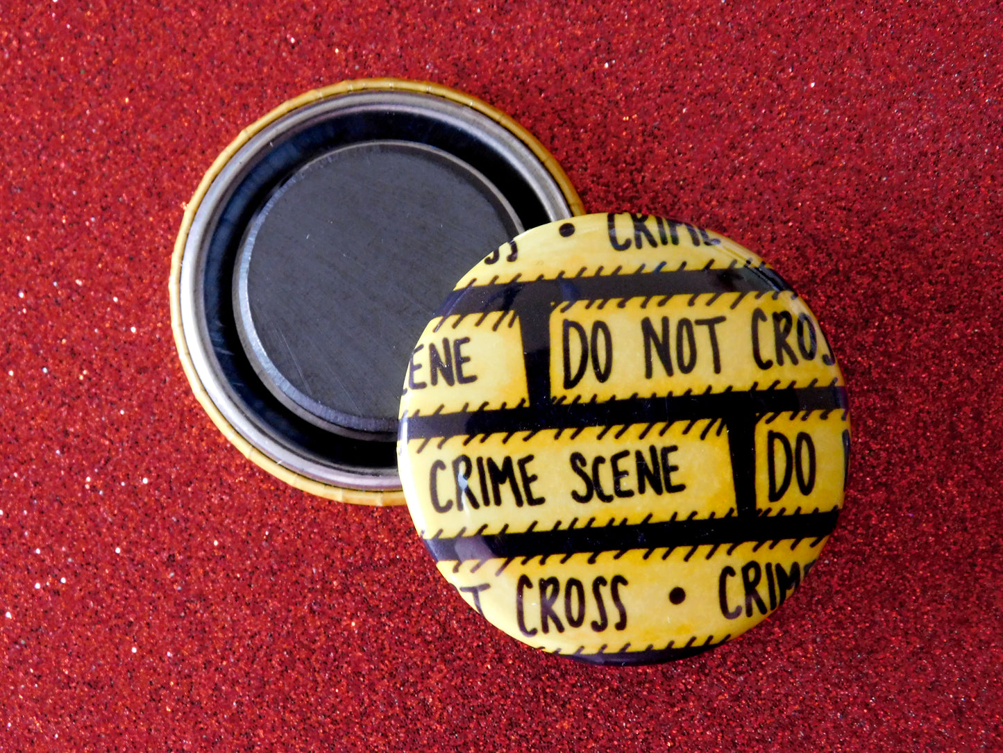 Crime Scene Tape Magnet