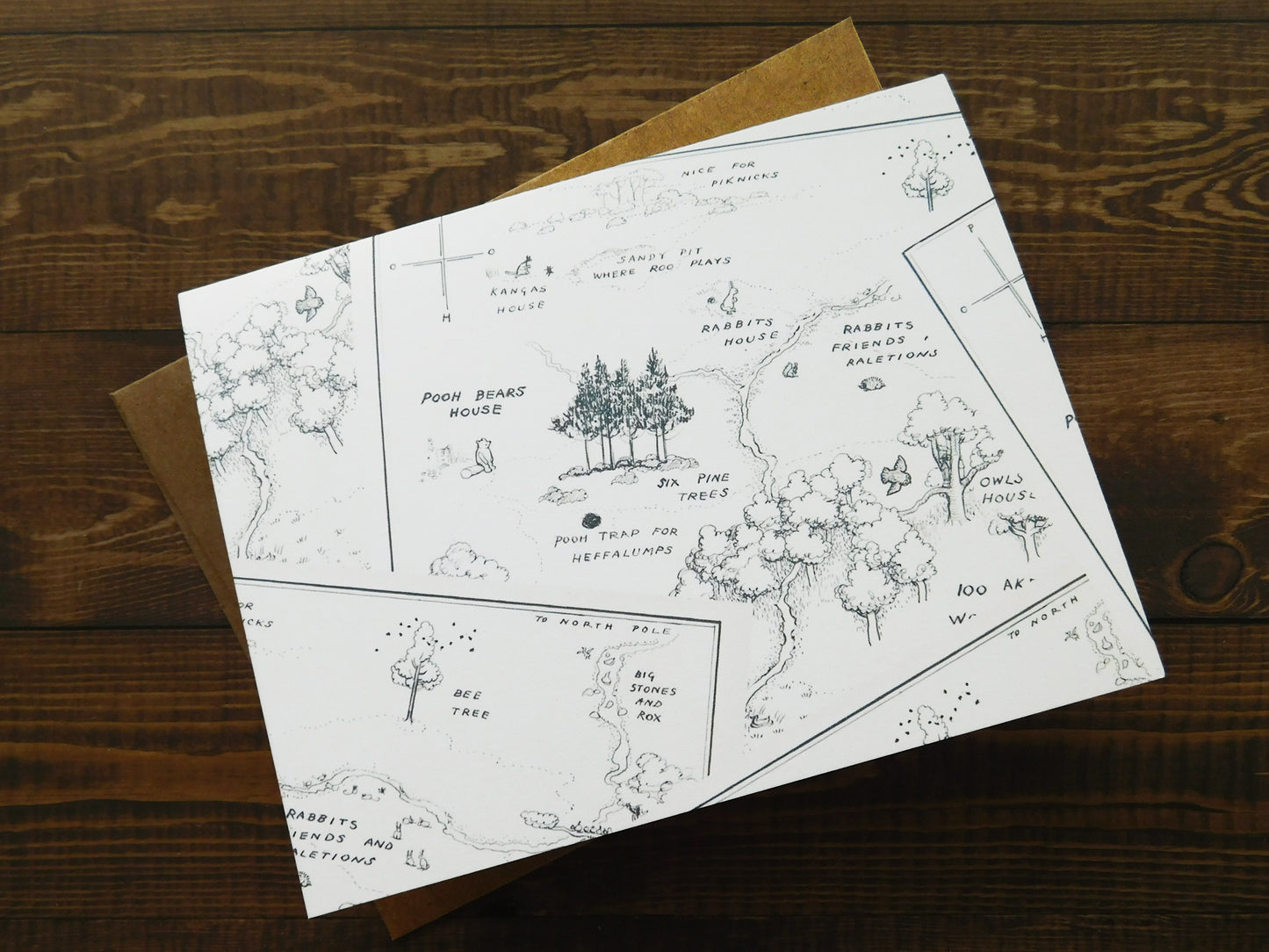 Hundred Acre Wood Notecards