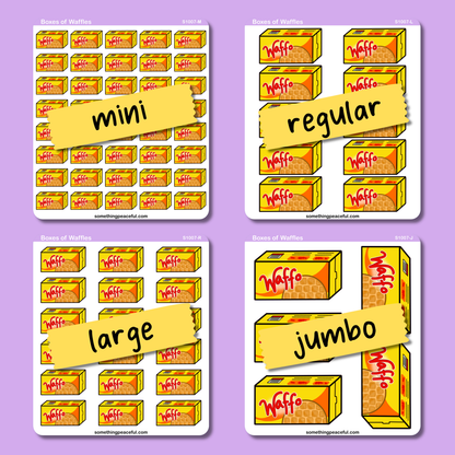 Waffle Box Sticker Sheet