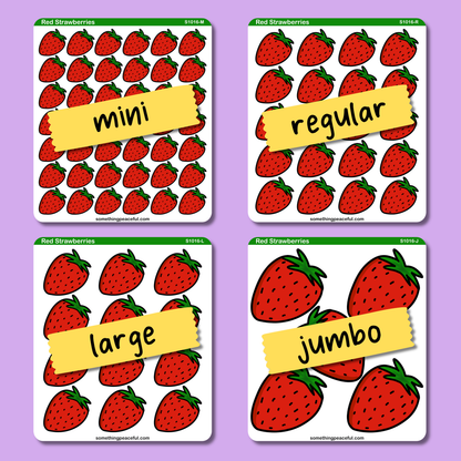 Strawberry Sticker Sheet