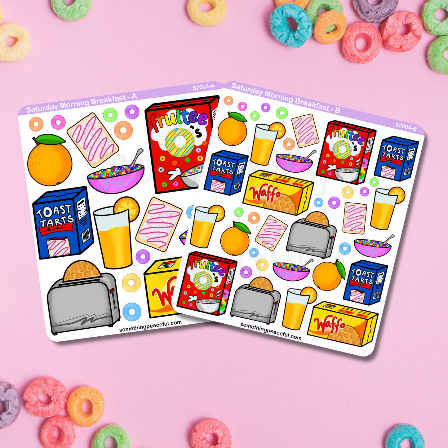 Saturday Morning Breakfast Sticker Sheet
