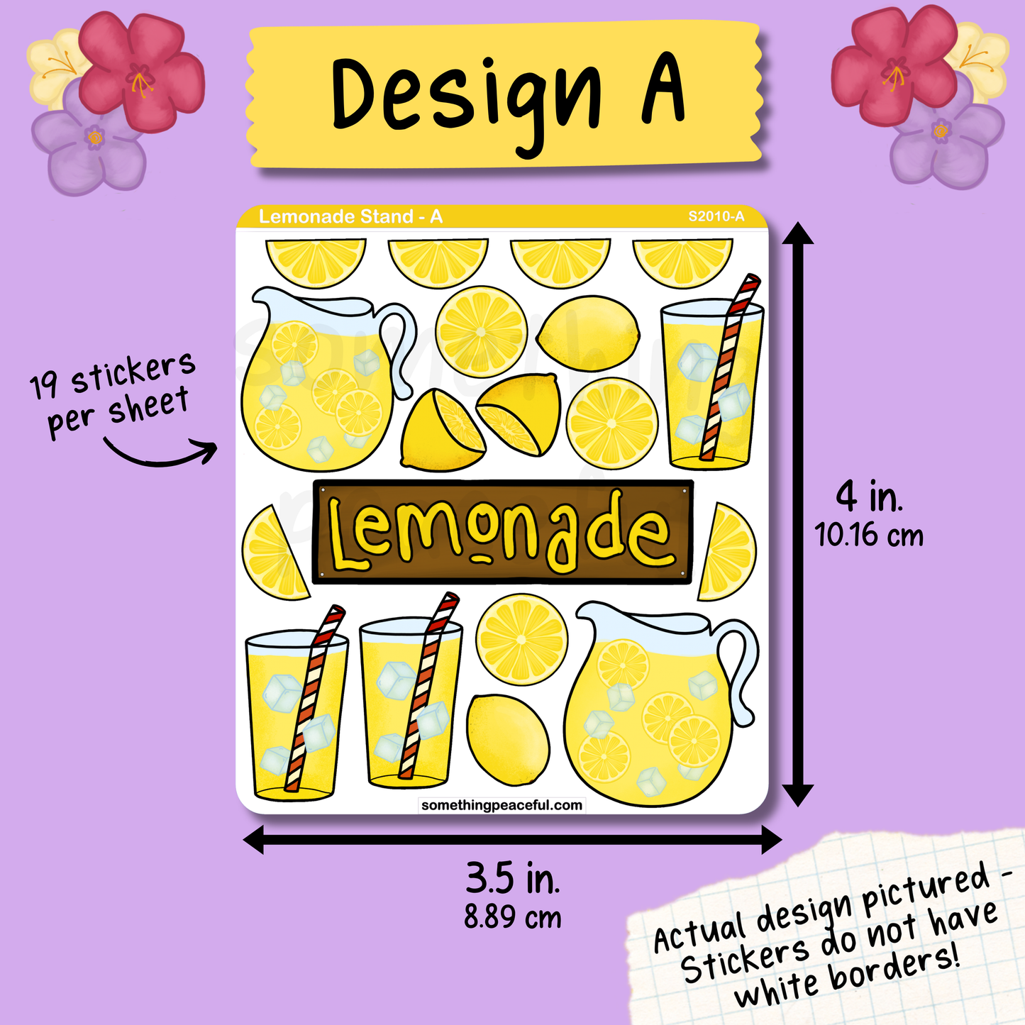 Lemonade Stand Sticker Sheet