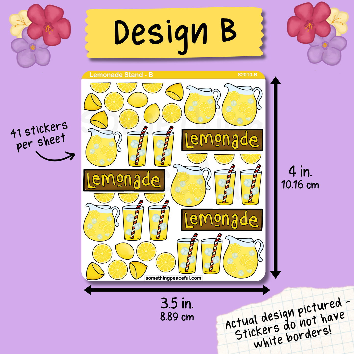 Lemonade Stand Sticker Sheet