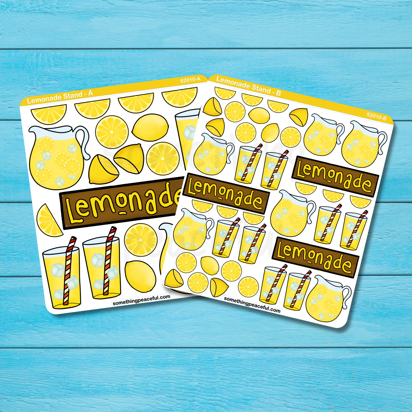 Lemonade Stand Sticker Sheet
