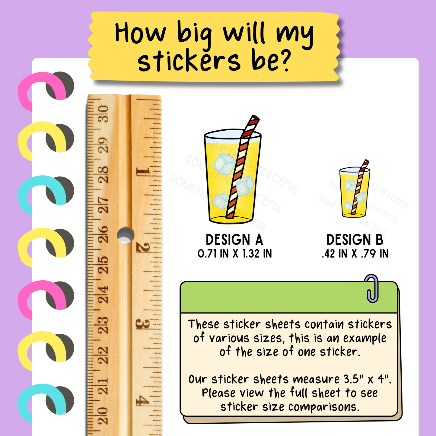 Lemonade Stand Sticker Sheet
