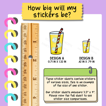 Lemonade Stand Sticker Sheet