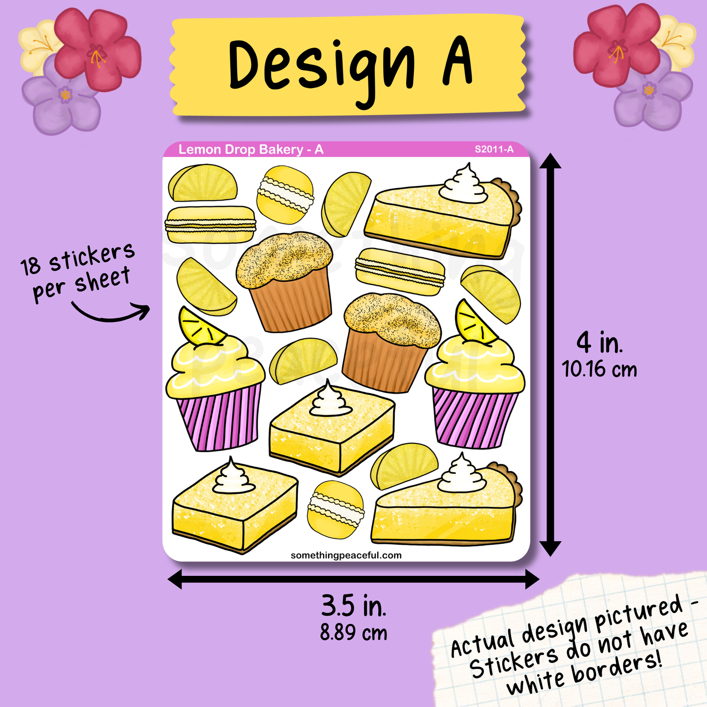 Lemon Drop Bakery Sticker Sheet