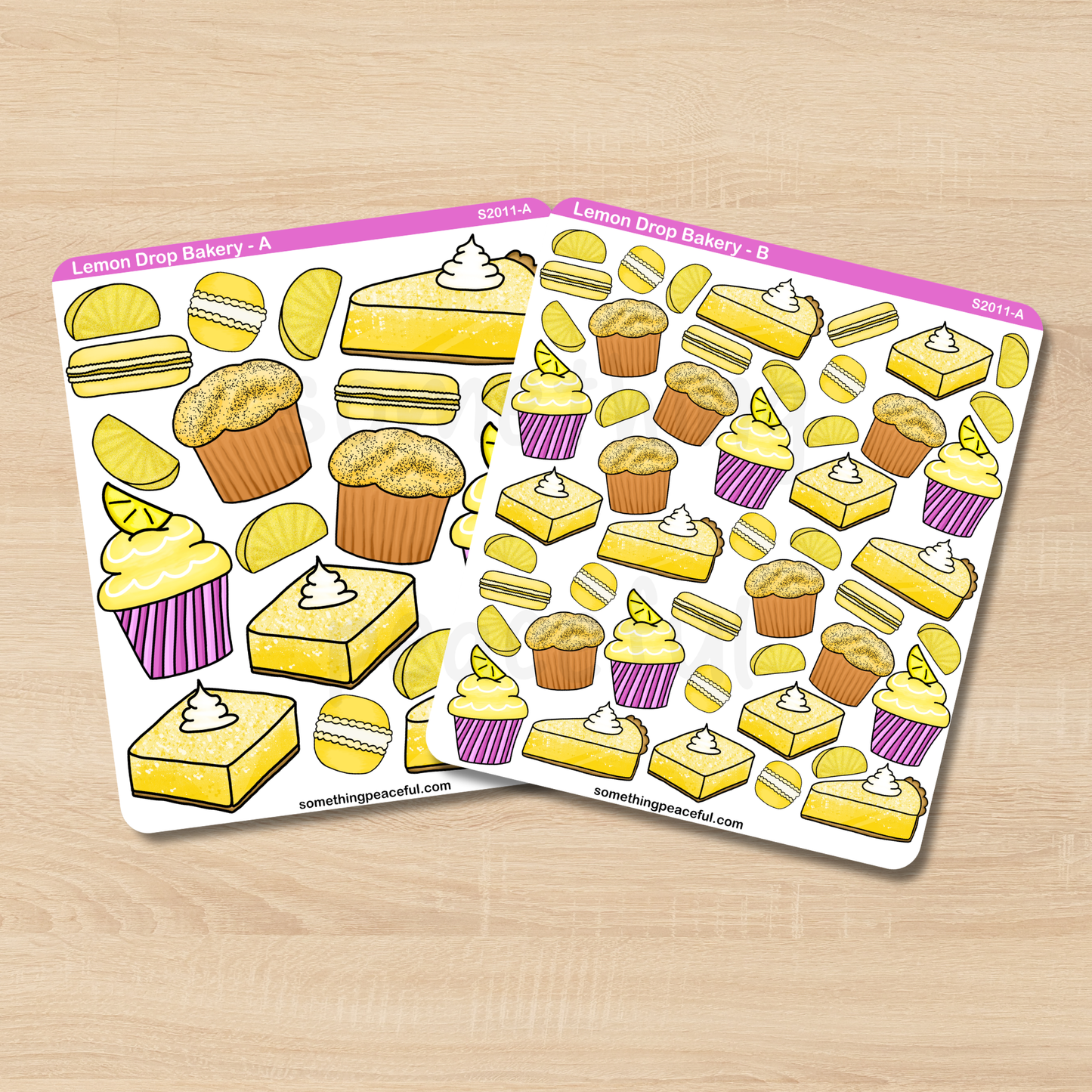 Lemon Drop Bakery Sticker Sheet