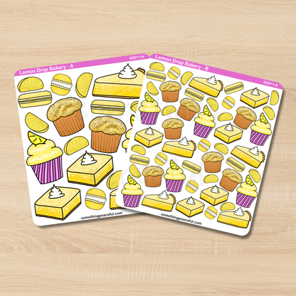 Lemon Drop Bakery Sticker Sheet