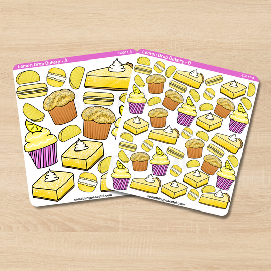 Lemon Drop Bakery Sticker Sheet