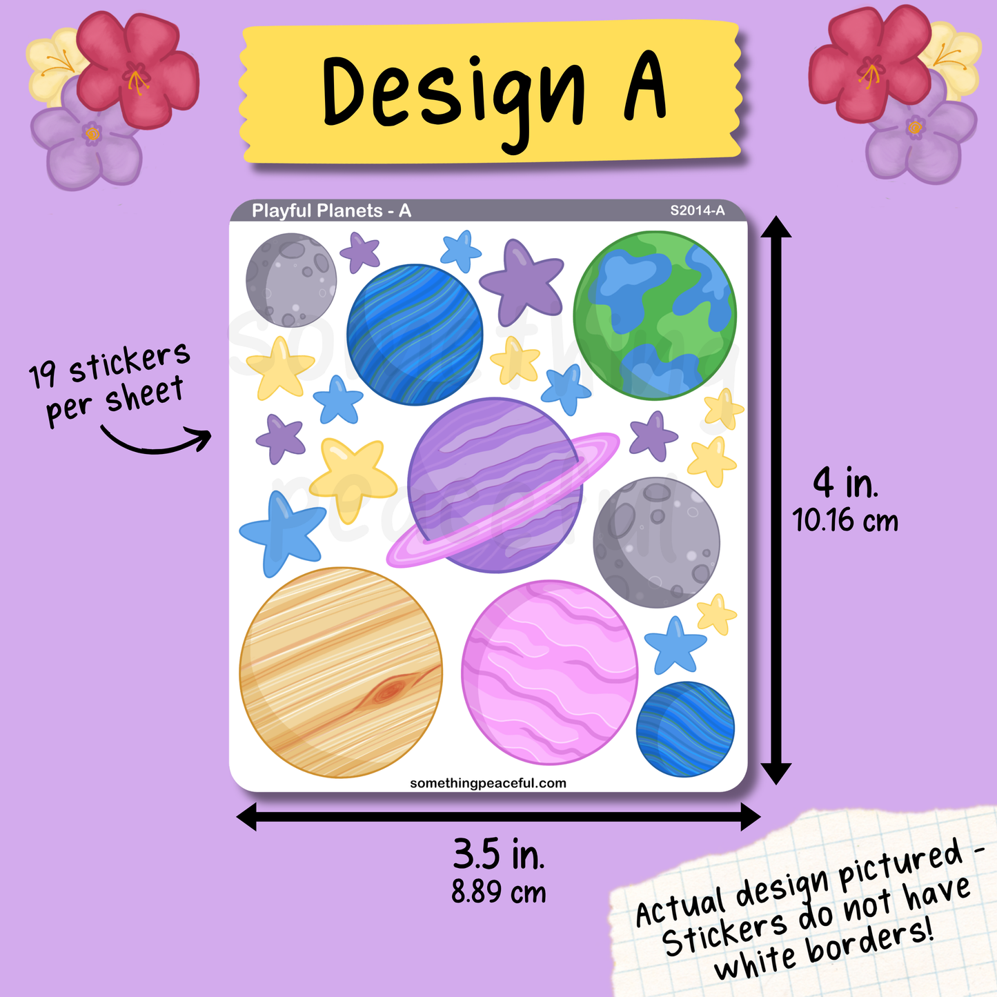 Playful Planets Sticker Sheet