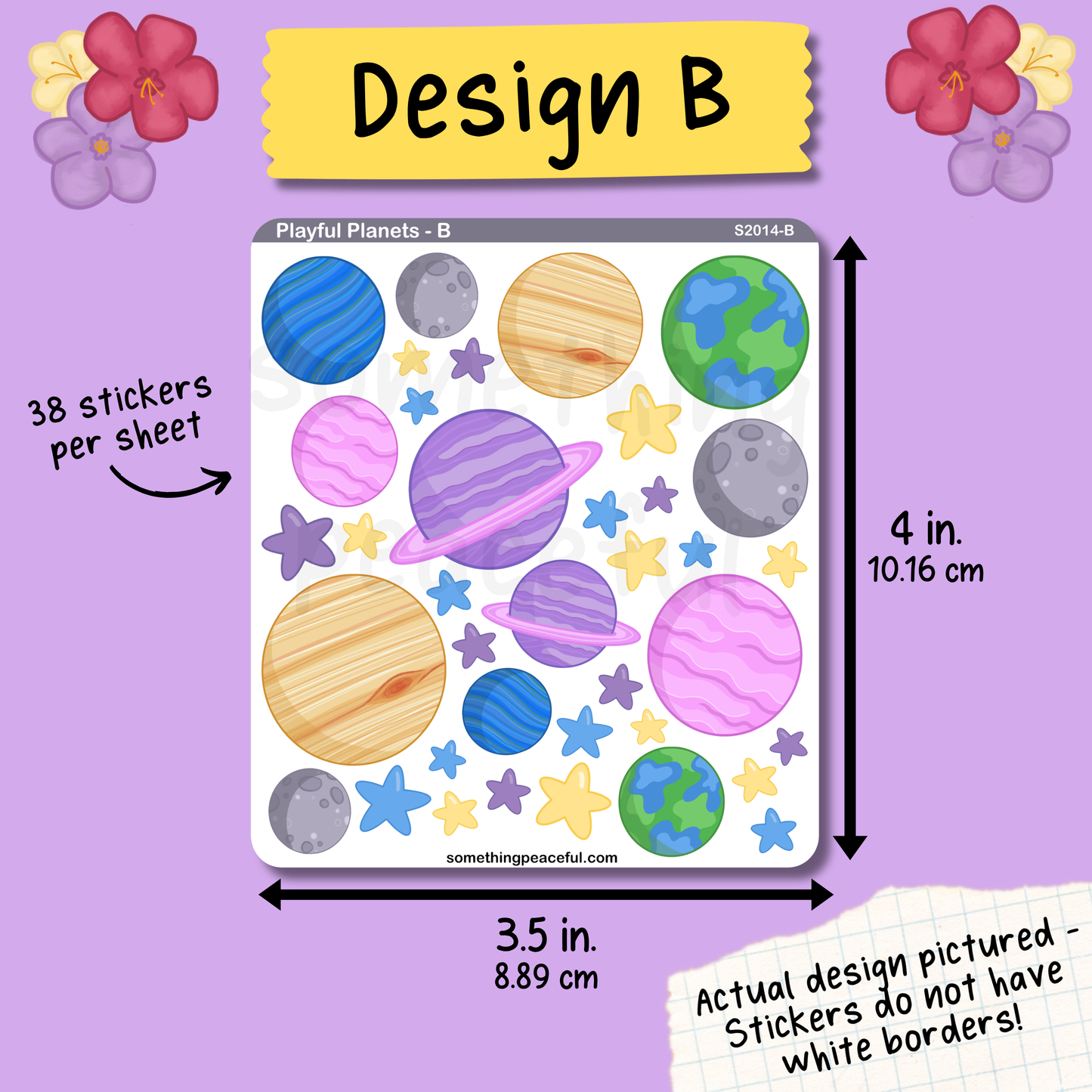 Playful Planets Sticker Sheet