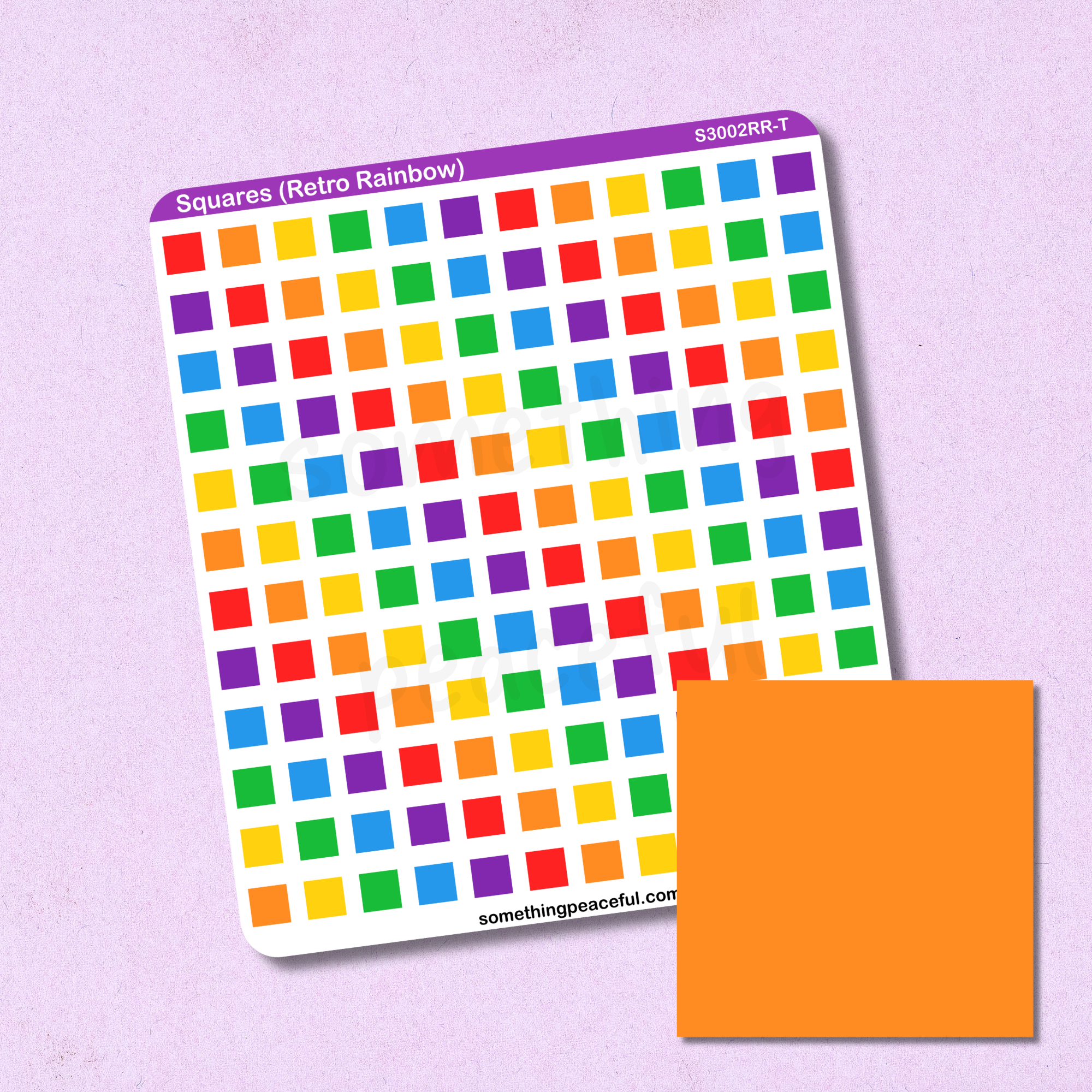 Square Fun Sticker Squares Sticker Sheet - Customizable – Something Peaceful