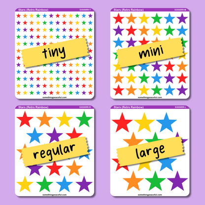 Star Sticker Sheet - Customizable