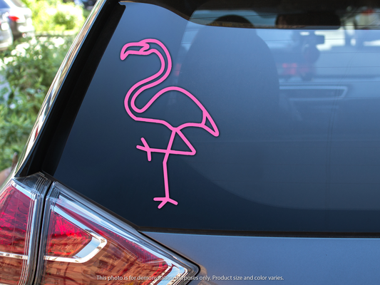 Flamingo Vinyl Decal