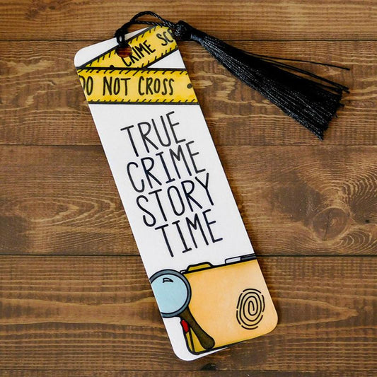 True Crime Story Time Bookmark