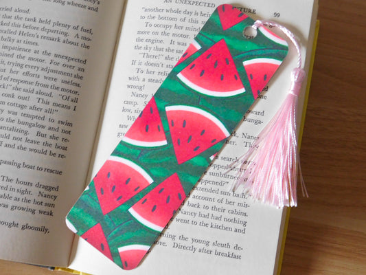 Watermelon Slice Bookmark