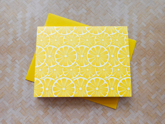 Lemon Slice Notecards