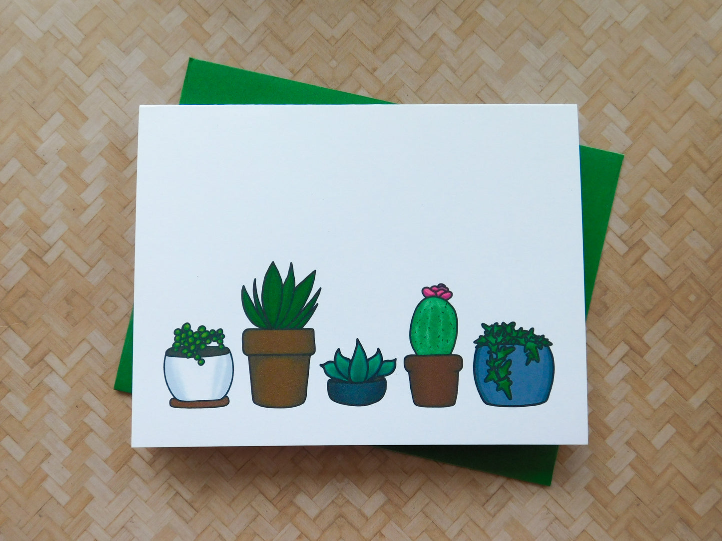 Potted Plants Notecards