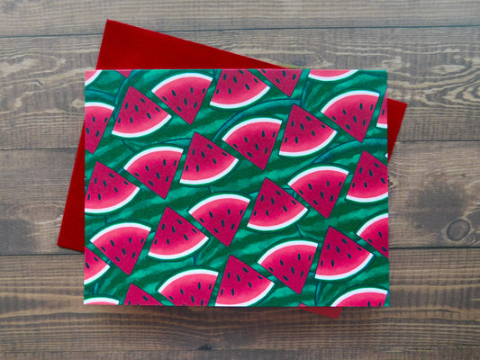 Watermelon Slice Notecards