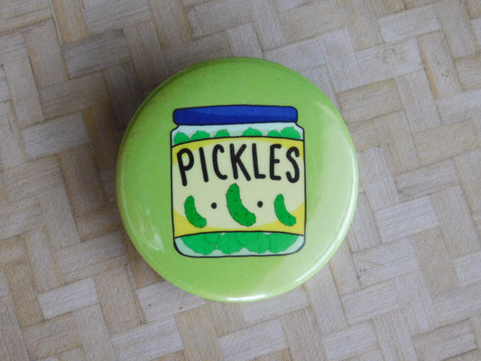 Pickle Jar Pinback Button