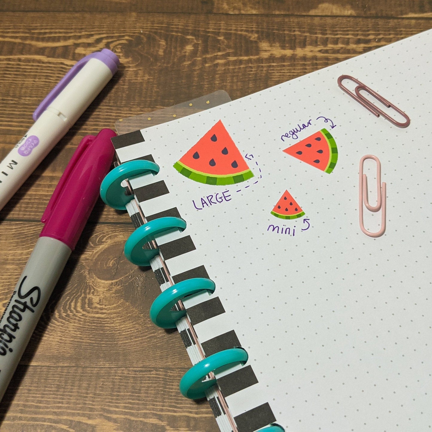 Summertime Snacks Emoji Sticker Sheet