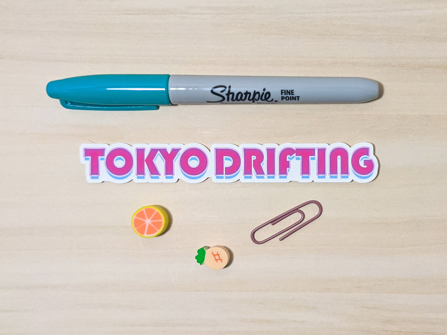 Tokyo Drifting Lyric Sticker